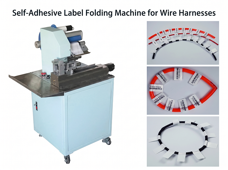 Mesin Lipat Label Otomatis untuk Harness Kawat WPM-60A