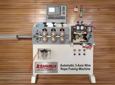 Mesin Peleburan Ujung Tali Kawat Otomatis 3-Axis WPM-80SF