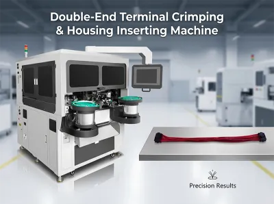 Mesin Crimping Terminal Ganda & Pemasangan Housing JW-CK01 - Perangkat Bantu Perakitan Kabel