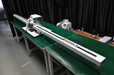 Mesin Penggulung Pita + Penarikan Kawat Dua Sisi JW-303KL-1m Thumb