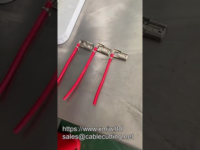 Alat Crimping Terminal 63mm Mini OTP False Flag dengan Pisau Presisi untuk Kabel dan Kawat