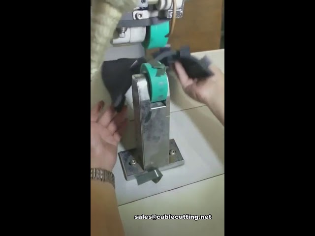 Hot Air Seam Sealing Machine for Material Testing and Video Documentation