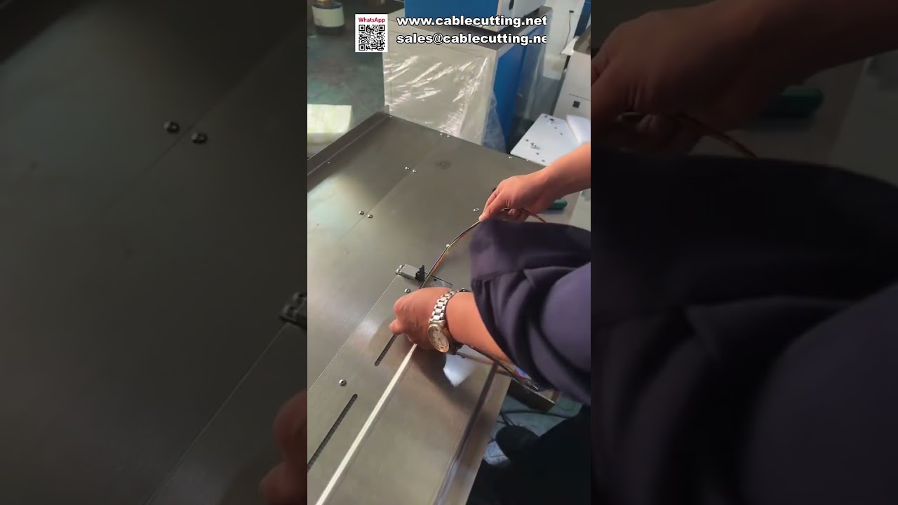 Mesin Ikat Kabel Nylon Otomatis untuk Kepala Pesawat Terbang