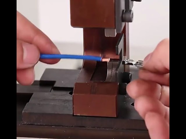 Aplikator Crimping Terminal Lepas | Cetakan OTP Konektor Butir Tunggal & Crimper Tekan Tunggal