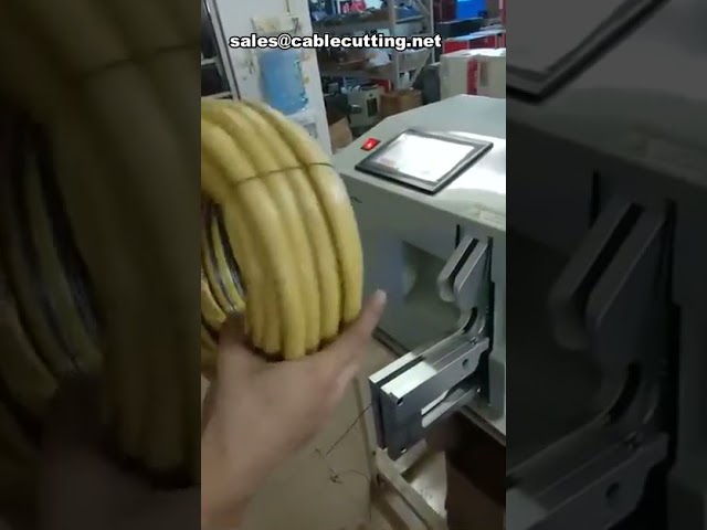 Mesin Gulung Spool Kawat Digital Otomatis – Hitung & Gulung Kawat Logam Datar Presisi Tinggi