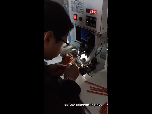 Mesin Crimping Terminal Kabel Ribbon Otomatis | Alat Crimping Terminal