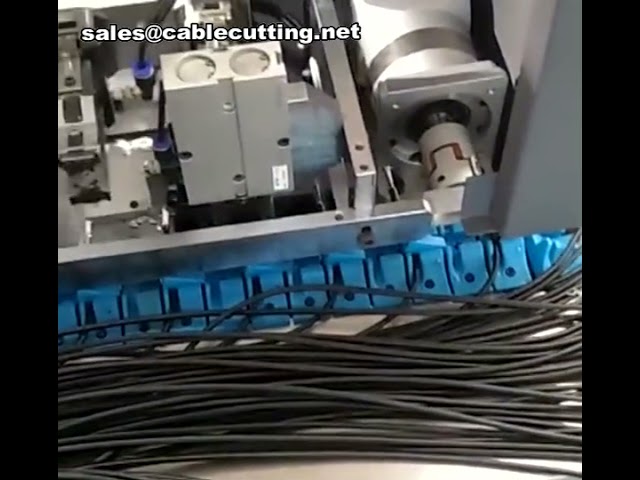 Mesin Kupas dan Pilin Kabel USB, Mesin Twist Wire Harness, Mesin Kupas Kabel Medis