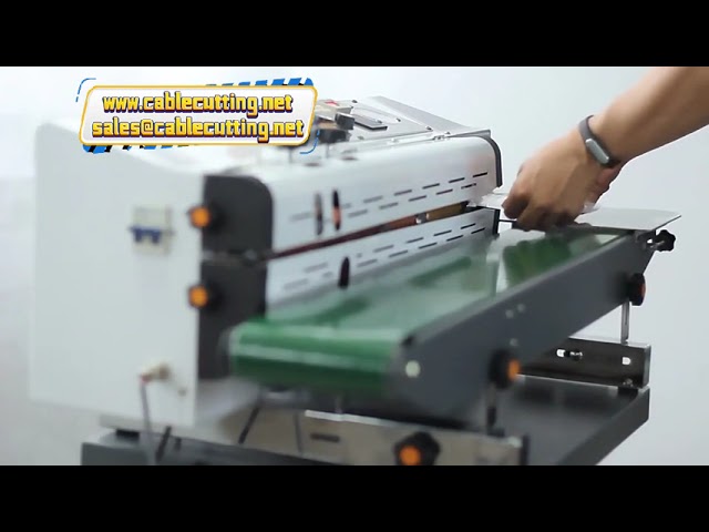 Mesin Sealing Inflatable Kontinu dengan Nitrogen Gas Flush – Otomatisasi Pengemasan Premium