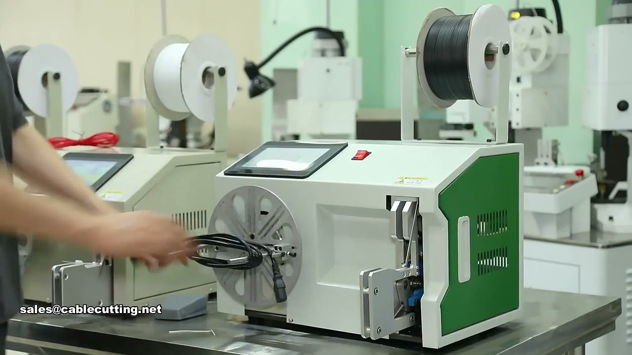 Mesin Gulung Kawat Otomatis Terbaik untuk Produksi Kumparan Industri