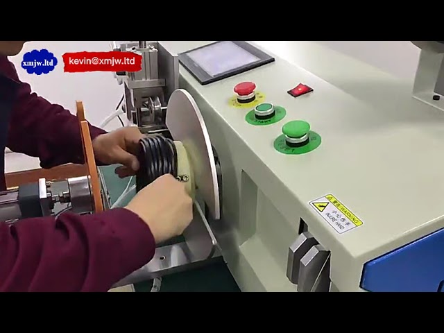 Mesin Penggulung Kabel Otomatis dengan Penghitung Meter Presisi untuk Industri