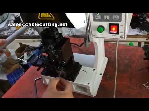 Mesin Crimping Terminal Kabel Listrik & Quetschverbinder – Press Konektor Otomatis