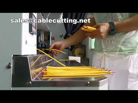Mesin Kupas dan Timah Kabel Multi Core Universal 2-14 Inti - Otomatis & Efisien