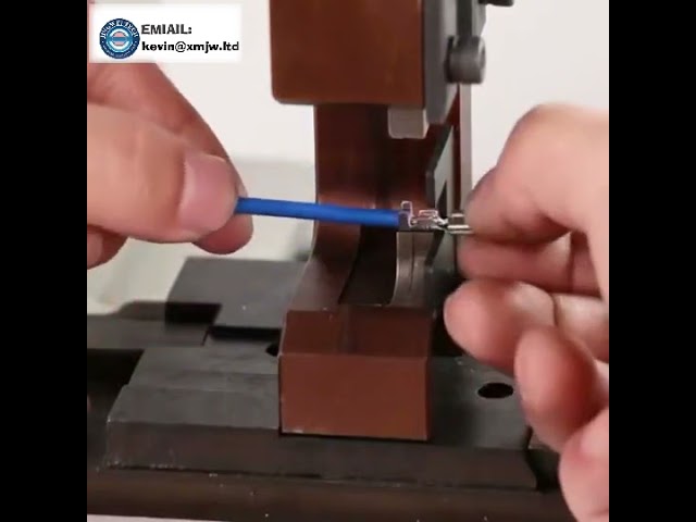 Mesin Kupas & Crimp Kabel Otomatis - Aplikator Crimp Terminal Berisolasi (OTP Mold)