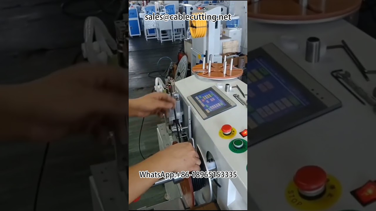 Meter Counting and Cutting Winding and Tying Machine for Wire Processing