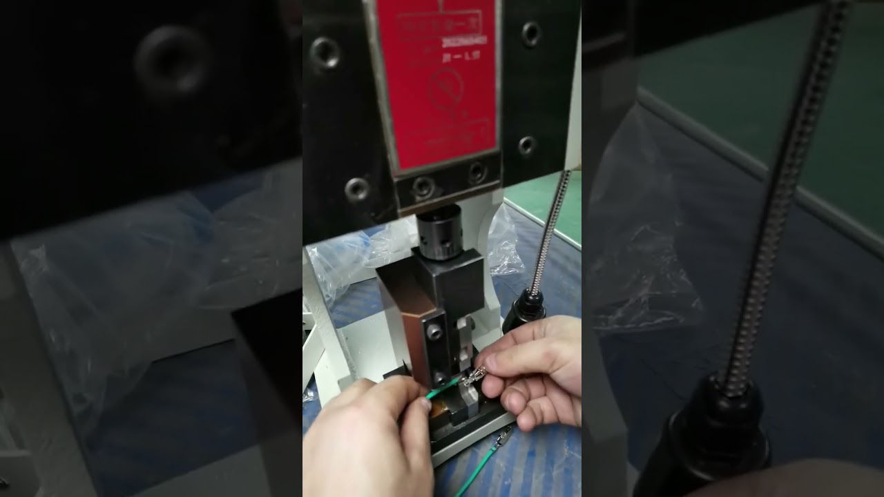 Mesin Crimping Terminal Silent 1.5T + Mold Single Grain 1104 untuk Proofing Pelanggan | Presisi Tinggi