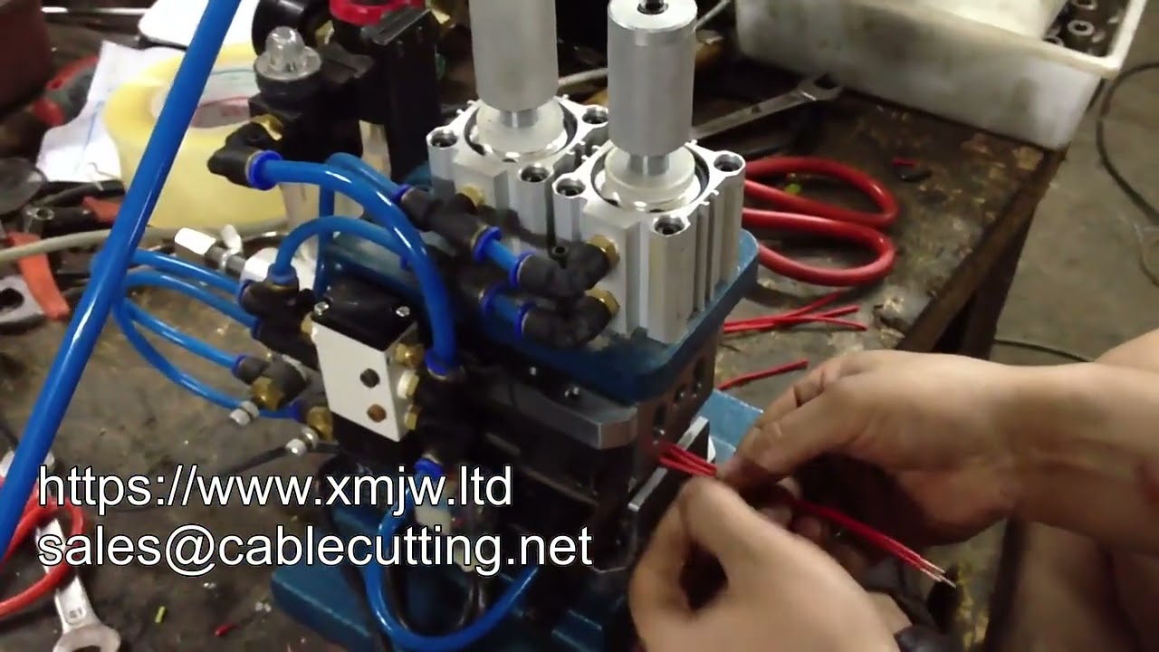 Mesin Kupas & Potong Kabel Otomatis WPM-3fn dengan Pemanas