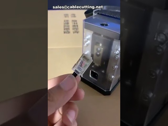 Mesin Crimping Kabel Jaringan, Mesin Press Kepala RJ45, Mesin Crimping Serat Optik 5G