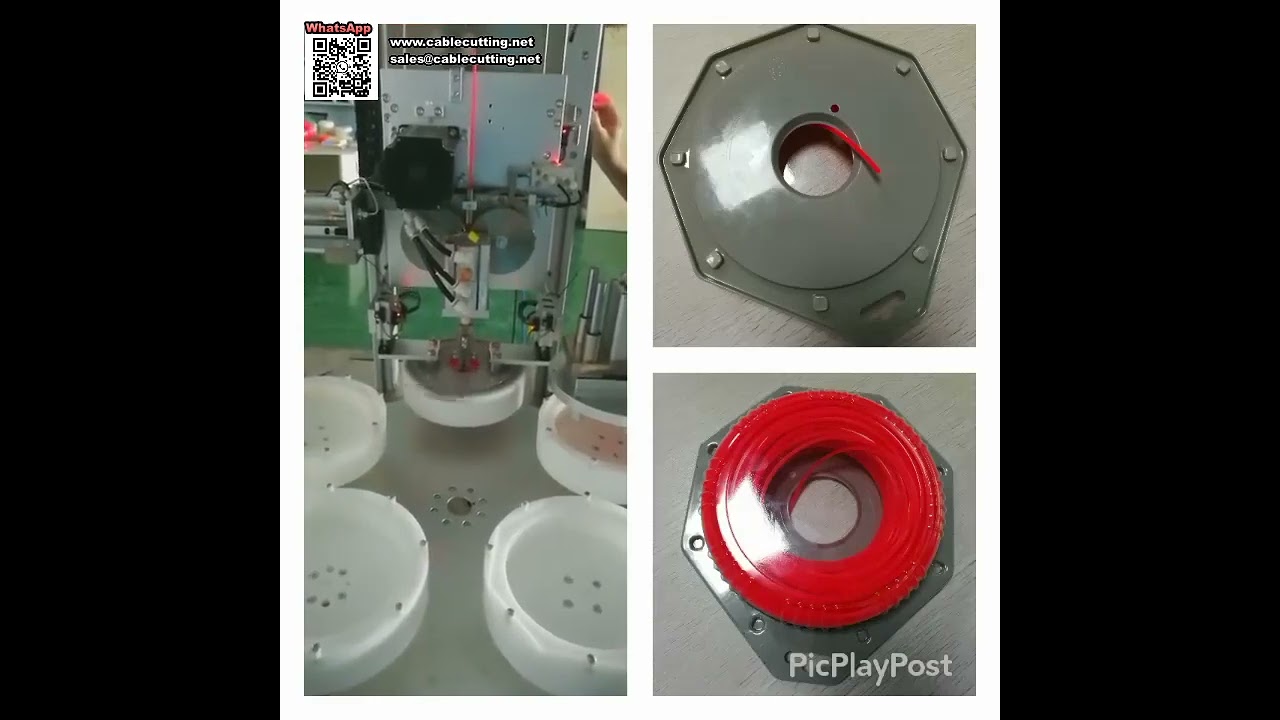 Mesin Gulung Blister Snap Otomatis Penuh untuk Kemasan Trimmer Line