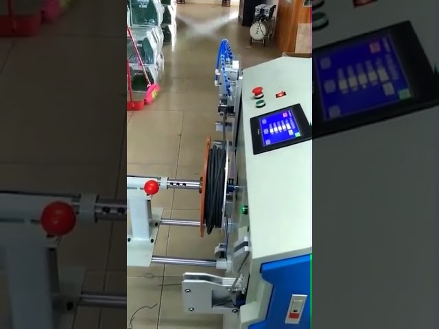 Mesin Pemotong, Penggulung, dan Pengikat Kabel WPM 18 45 – Efisien untuk Industri