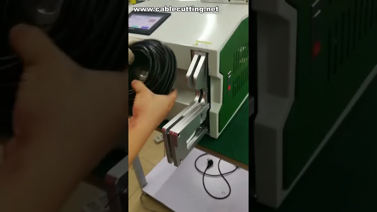 Mesin Gulung dan Ikat Kabel Power Cord Otomatis | Alat Penggulung Kabel Industri