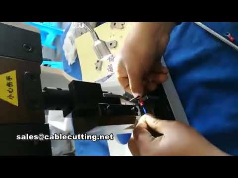 Mesin Crimping Terminal Pre-Insulated Semi Otomatis dengan Fungsi Pengupas Kabel