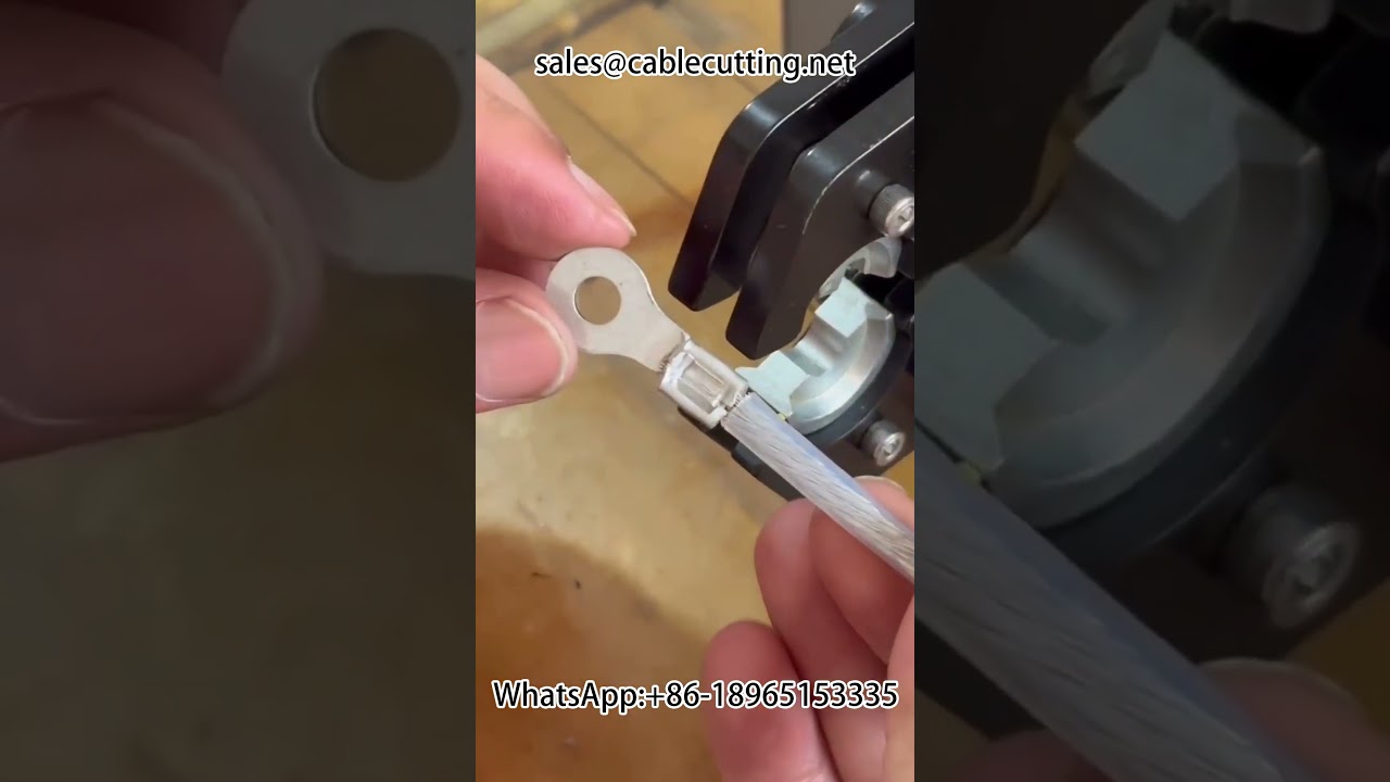 Mesin Crimping Terminal Profesional #mesin #strippingkabel #otomotif #diy