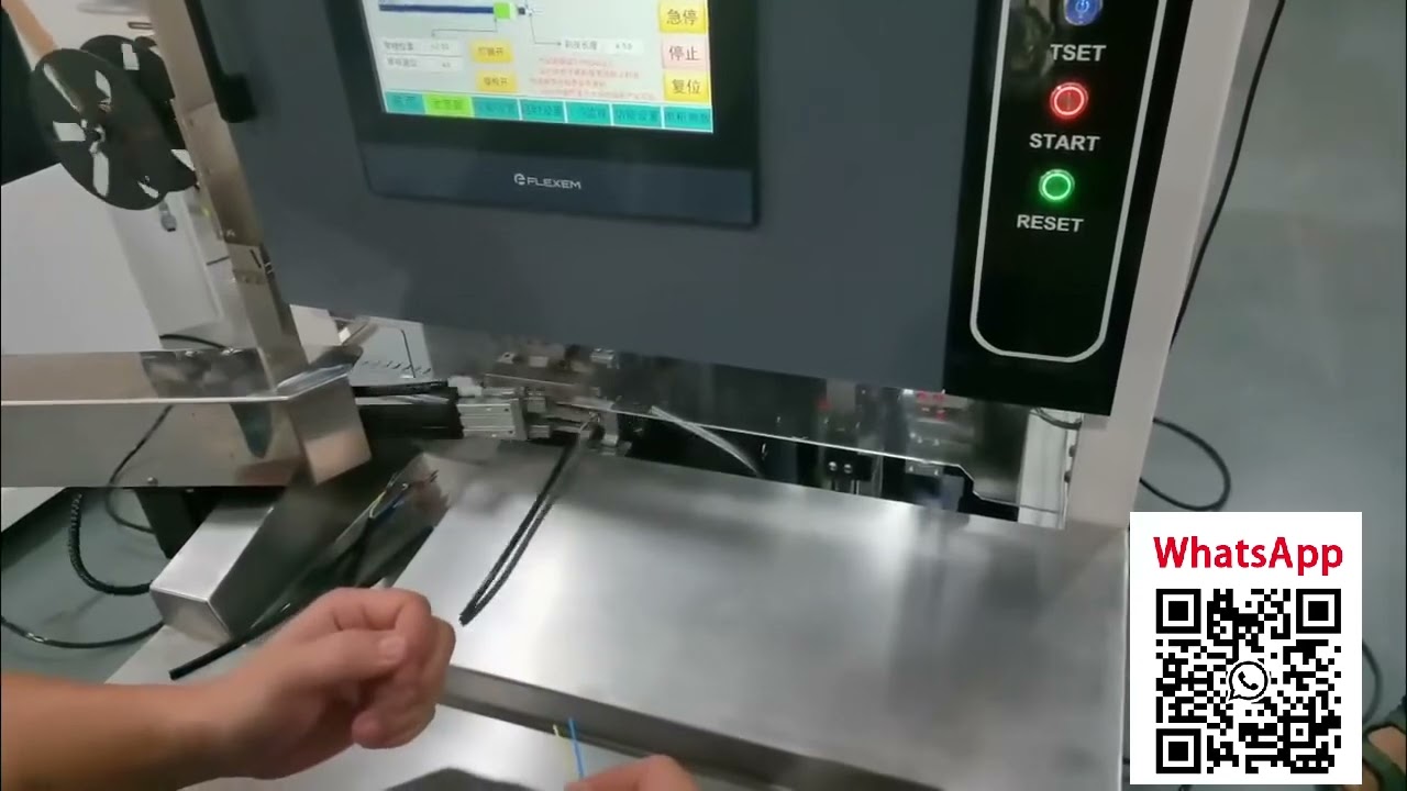 Mesin Crimping & Penyisipan Seal Tahan Air untuk Kabel Berjaket