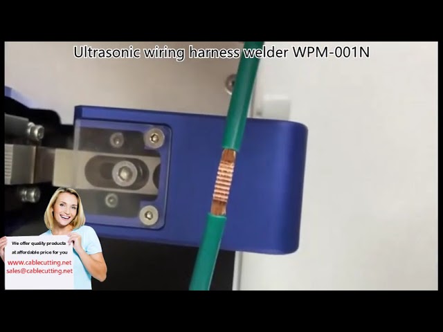 Mesin Las Ultrasonik Wiring Harness WPM-001N – Solusi Otomatis dan Andal