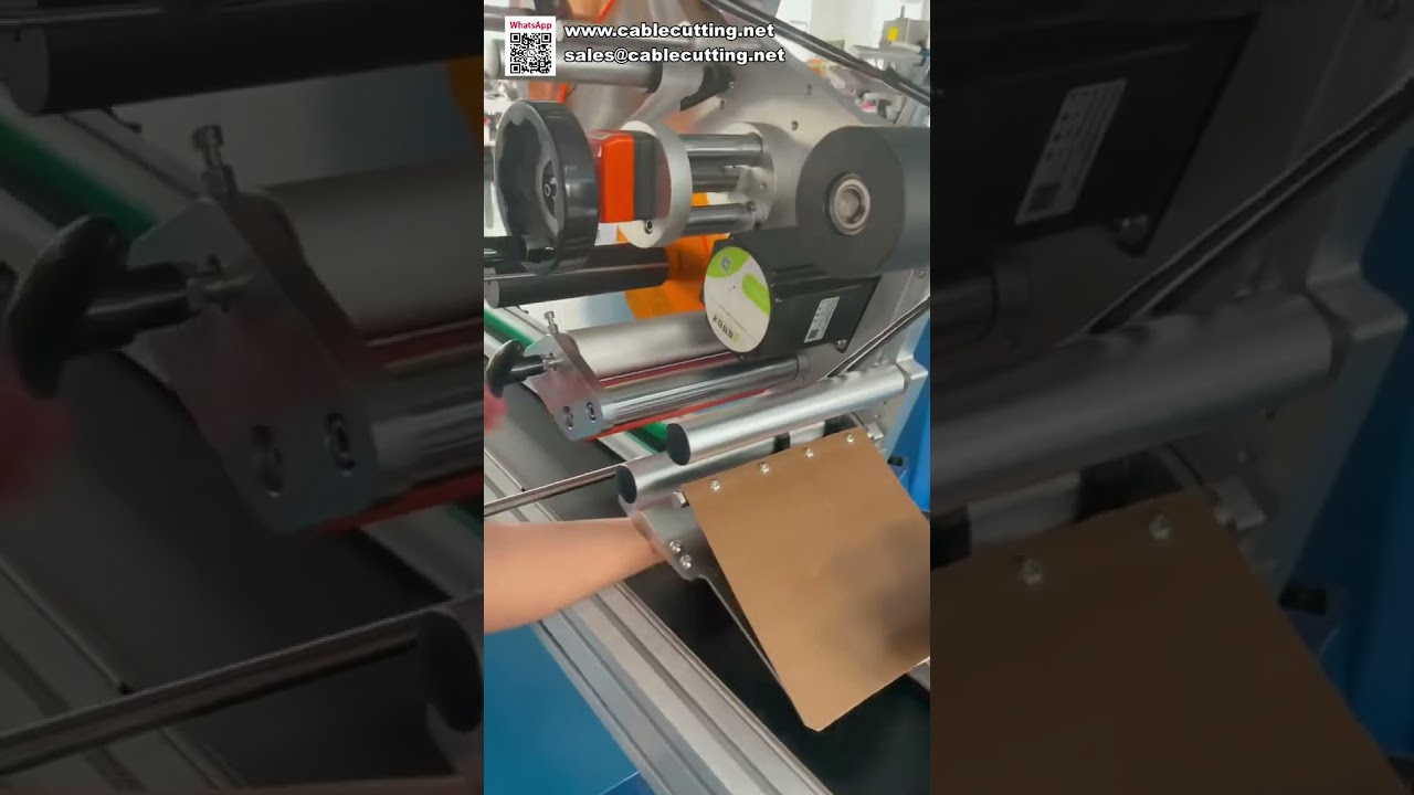 Mesin Labeling Otomatis untuk Spons & Busa - Pengaplikasi Permukaan Datar