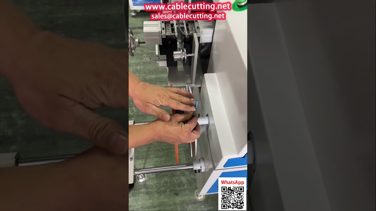 All-in-One Automatic Wire Counter, Dual Stripping, Cutting, and Coiling Machine