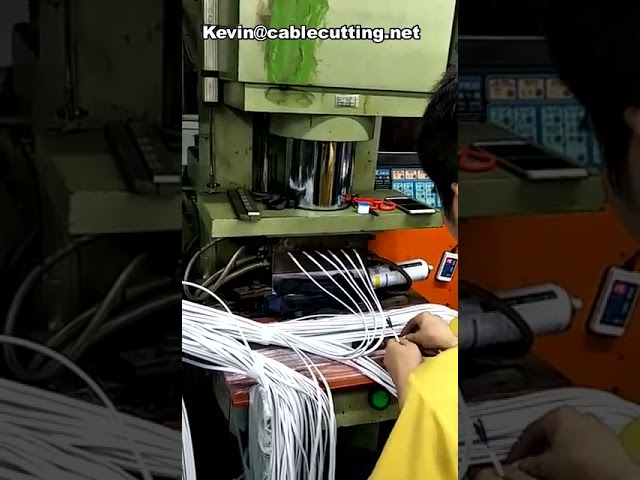 Custom Semi-Automatic Patch Cord Making Injection Machine