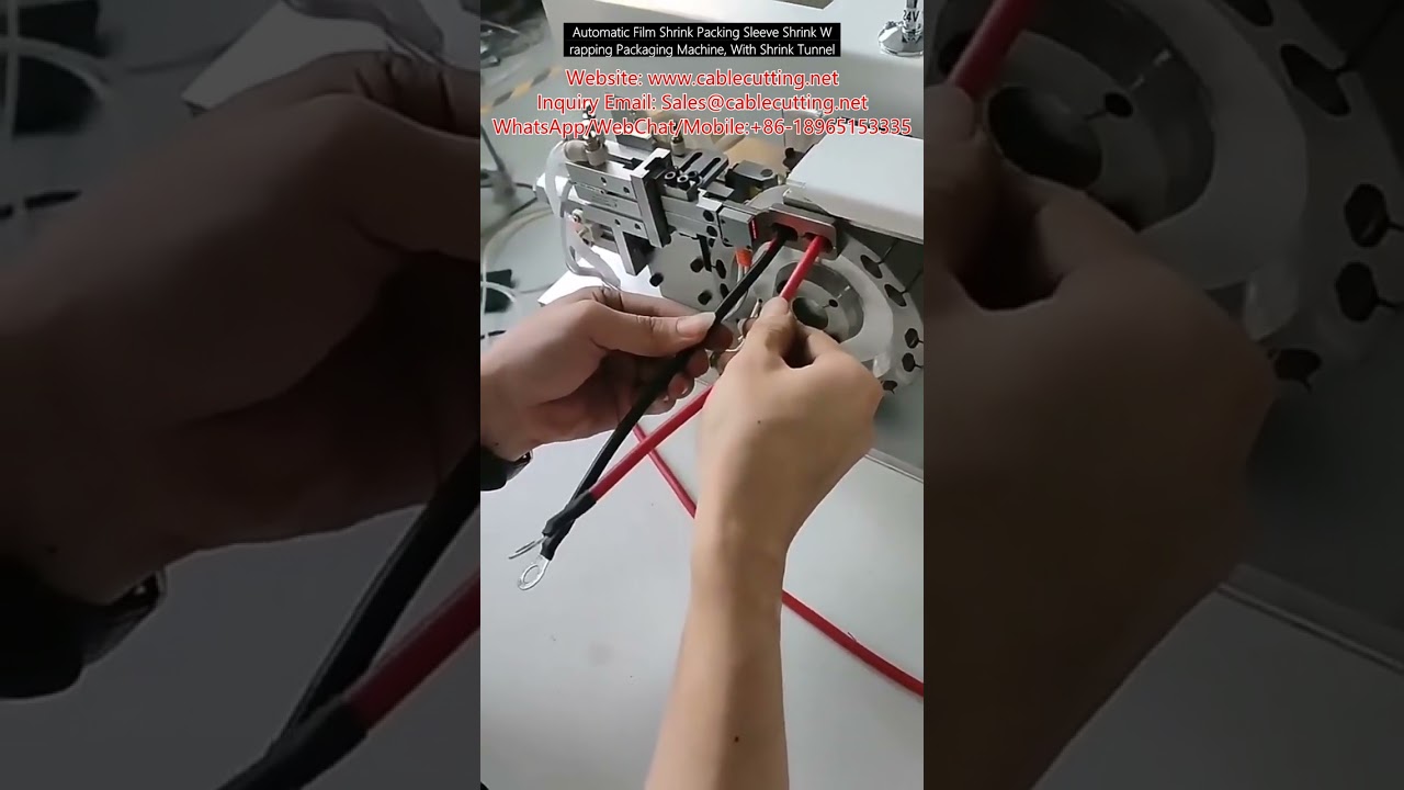 Automatic Film Shrink Packing Sleeve Shrink Wrapping Packaging Machine with Shrink Tunnel