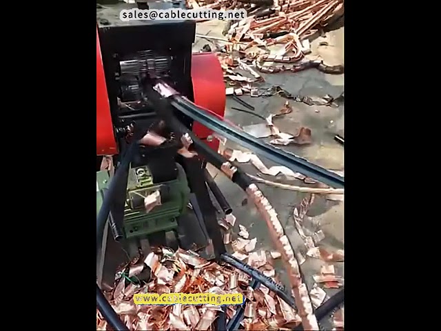 Mesin Pemisah Tembaga dan Plastik untuk Kawat Bekas Tipis Kecil | Alat Daur Ulang Kabel Efisien