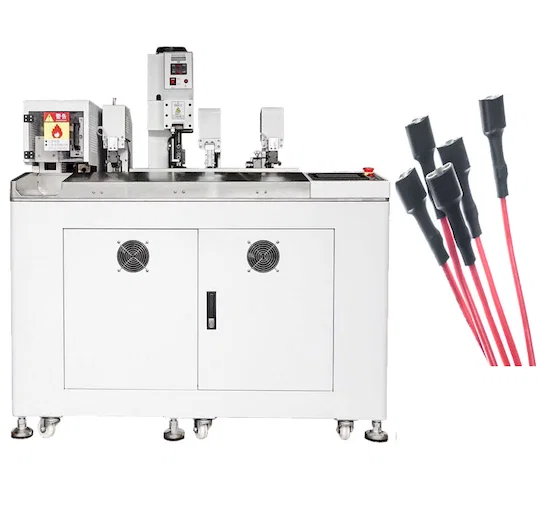 Mesin Pemasangan Selongsong Susut Panas, Pemuntir, Pelapisan Timah, dan Krimping