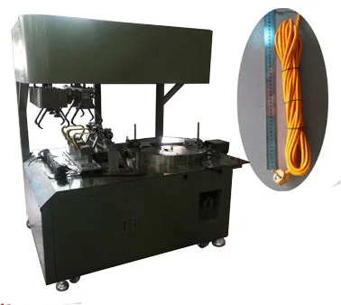 Mesin Penggulung Kabel Panjang dengan 3 Ikatan WPM-83T - Mesin Penggulung & Pengikat Kabel