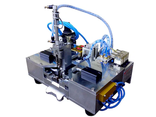 Mesin Pengupas Kawat Dua Sisi Otomatis WPM-903 - Mesin Sikat Kawat Semi-Otomatis