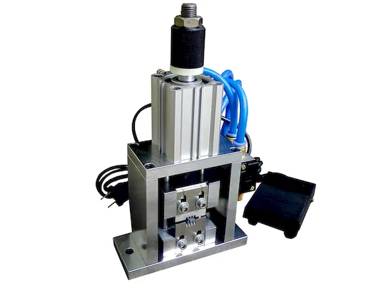 Mesin Pemotong Foil Aluminium Vertikal Presisi WPM-901 - Mesin Sikat Kawat Semi-Otomatis