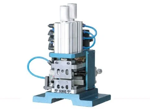 Mesin Pengupas Kawat Pneumatik Vertikal Industri WPM-4F - Mesin Sikat Kawat Semi-Otomatis