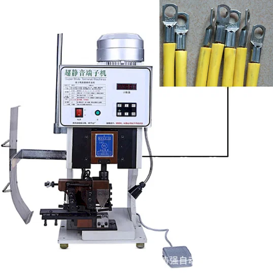 Mesin Krimping Terminal Semi-Otomatis Tanpa Suara WPM-3000S - Mesin Krimping Terminal